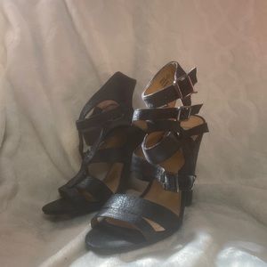 Not Rated Black High Heels